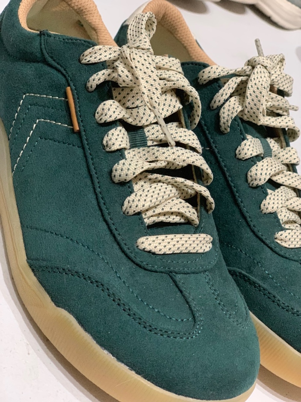 Dr. Scholl’s Shoes, Size 7.5, Dark green/tan, BRAND  NEW.